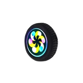 Upgrade from Standard Wheels to PRO TRANSFORMERS 8 INCH LED Wheels (2 pieces), compatible with any Transformers 8 Inch Hoverboard