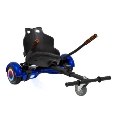 Hoverboard Go Kart Pack, 6.5 inch, Regular Blue PoerBoard PRO 4Ah, for kids and adults